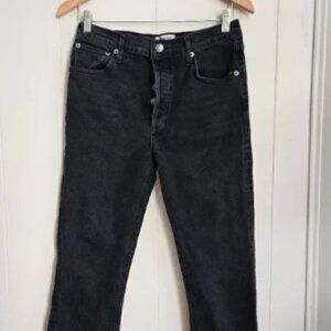 Agolde Women's Black Boot Cut Jeans -Size 29